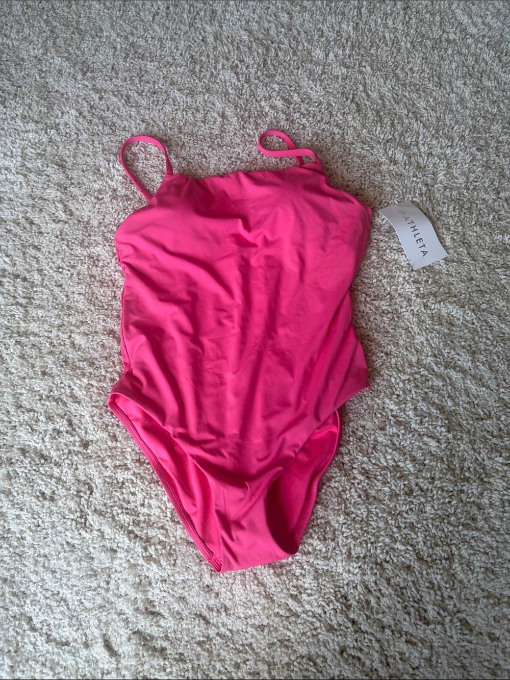 Athleta Hot Pink One-Piece Swimsuit